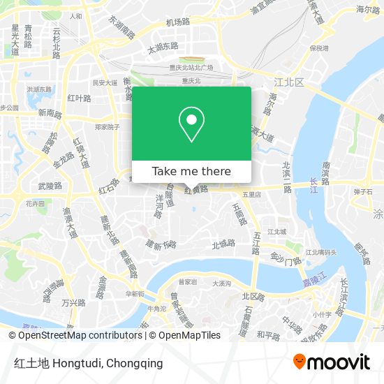 红土地 Hongtudi map
