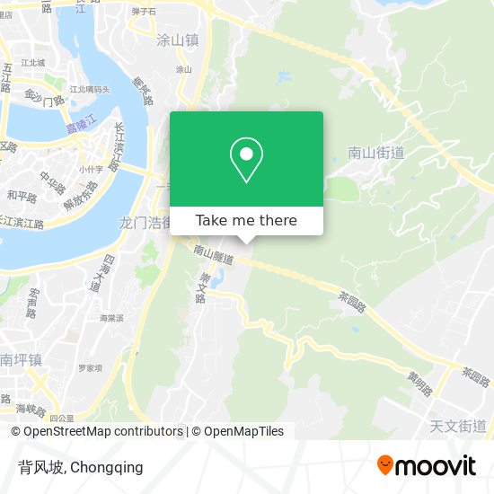 背风坡 map