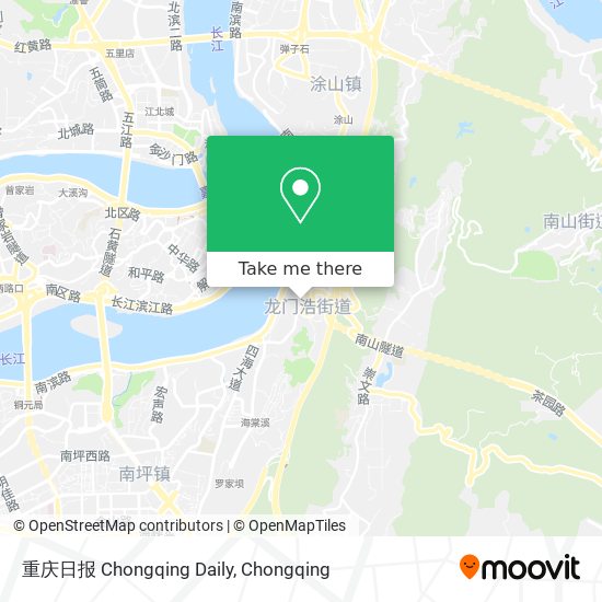 重庆日报 Chongqing Daily map