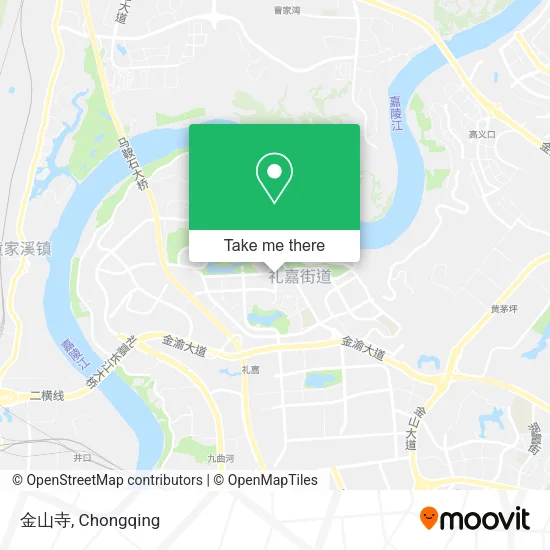 金山寺 map