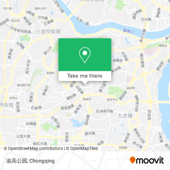 渝高公园 map