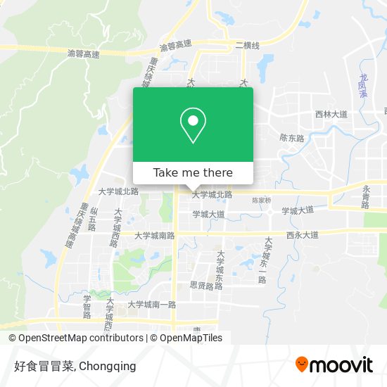 好食冒冒菜 map