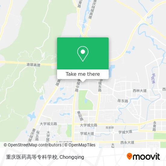重庆医药高等专科学校 map