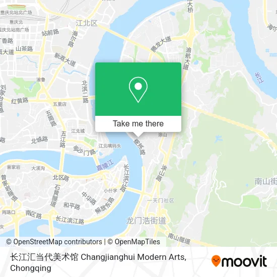 长江汇当代美术馆 Changjianghui Modern Arts map