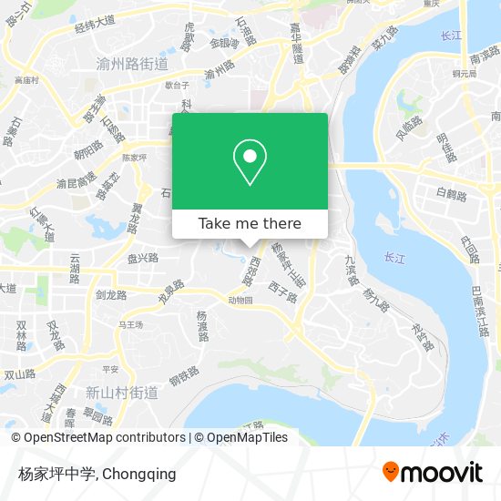 杨家坪中学 map