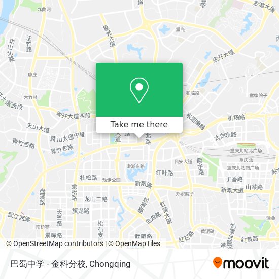 巴蜀中学 - 金科分校 map