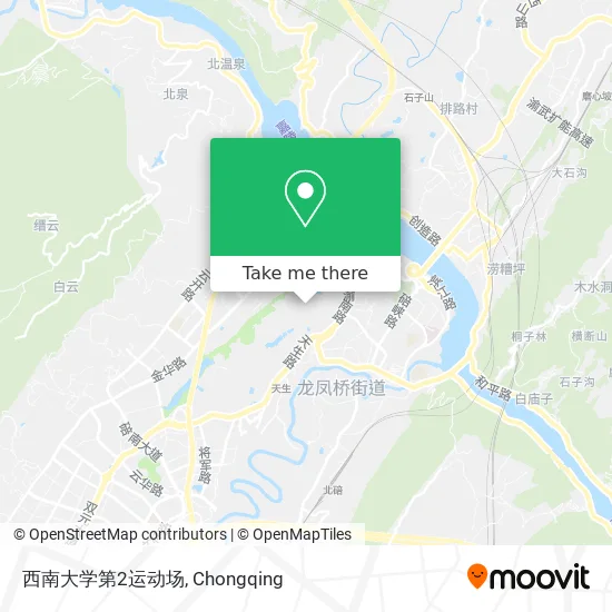 西南大学第2运动场 map