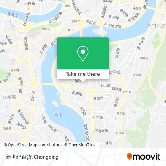 新世纪百货 map
