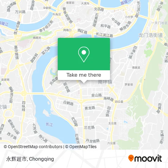 永辉超市 map