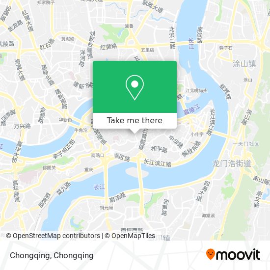 Chongqing map