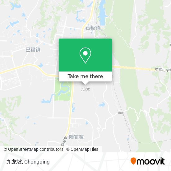 九龙坡 map