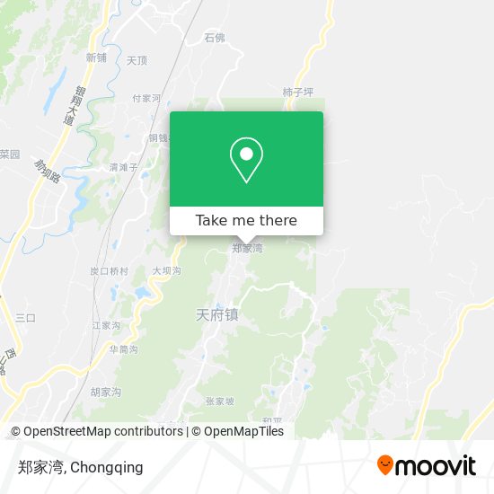 郑家湾 map