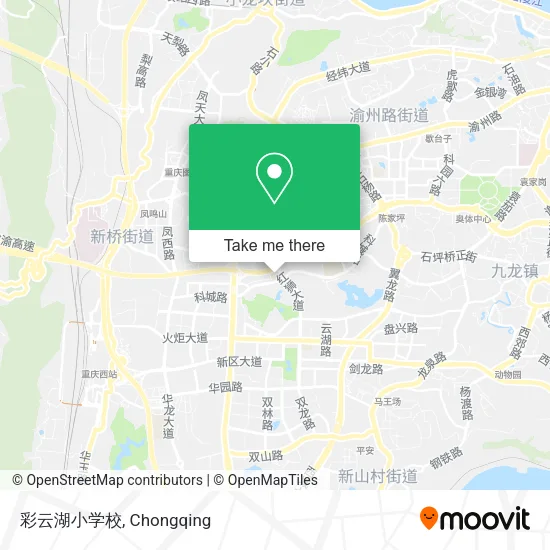 彩云湖小学校 map