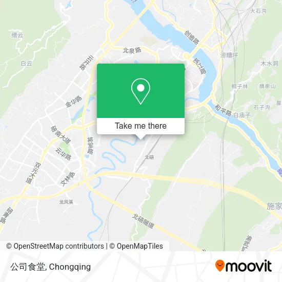 公司食堂 map