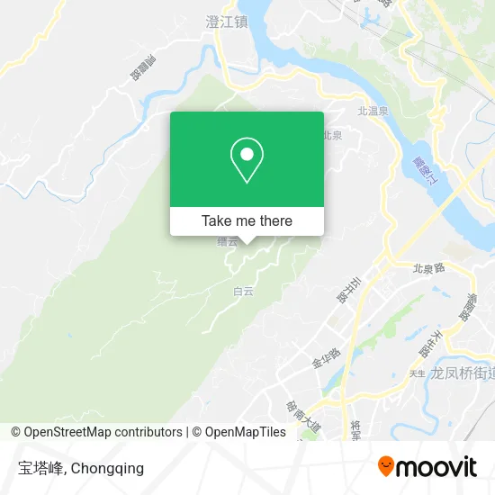 宝塔峰 map