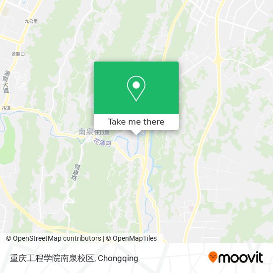 重庆工程学院南泉校区 map