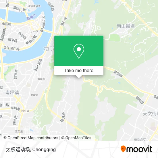 太极运动场 map