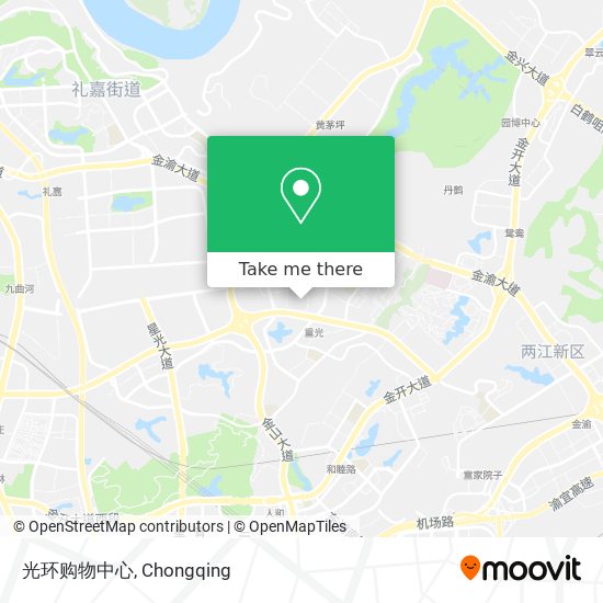 光环购物中心 map