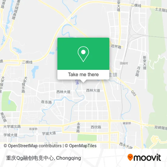 重庆Qg融创电竞中心 map
