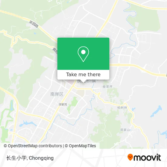 长生小学 map