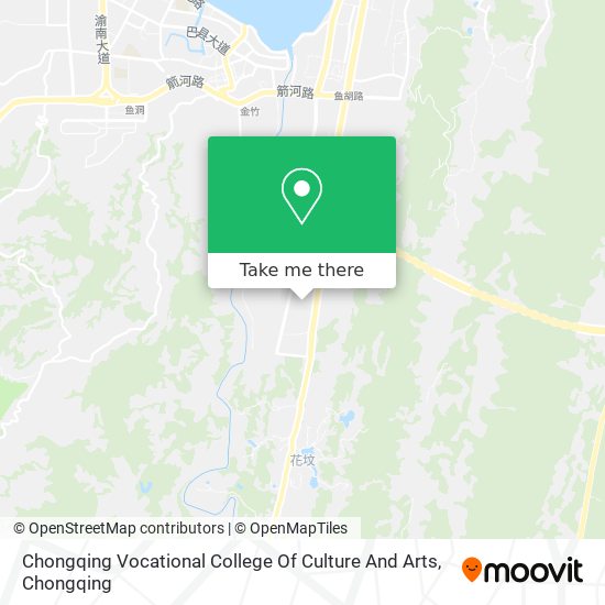 Chongqing Vocational College Of Culture And Arts map