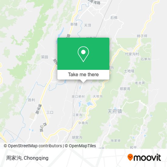 周家沟 map