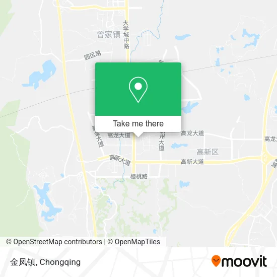 金凤镇 map