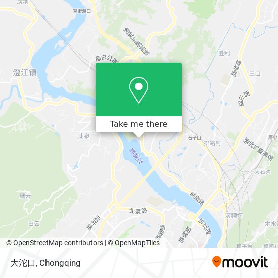 大沱口 map