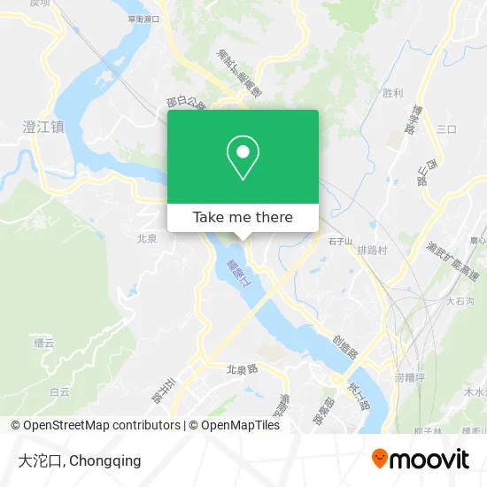 大沱口 map