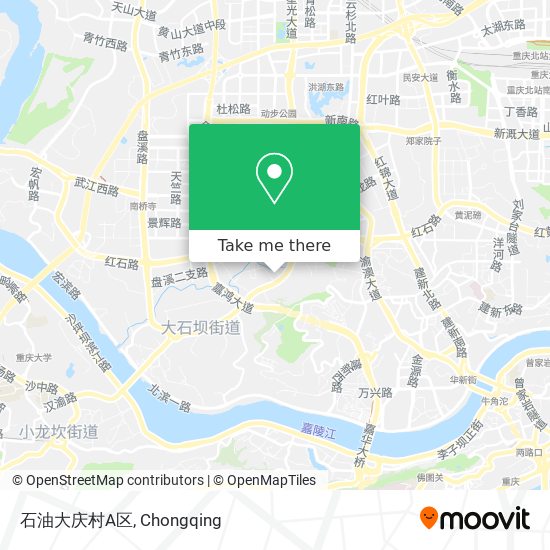 石油大庆村A区 map
