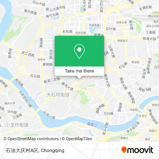 石油大庆村A区 map