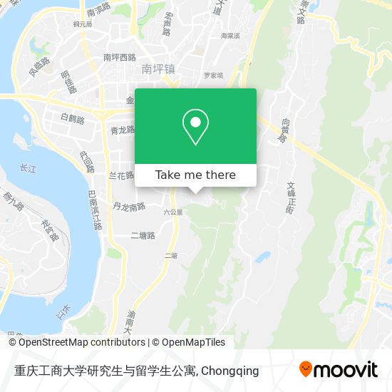 重庆工商大学研究生与留学生公寓 map