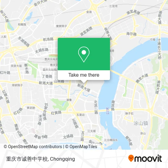 重庆市诚善中学校 map