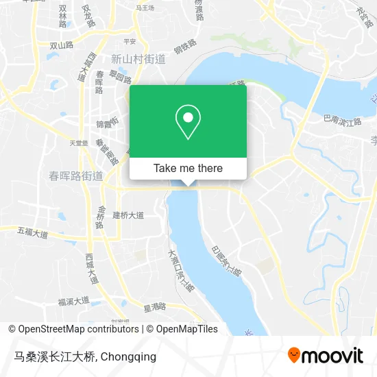 马桑溪长江大桥 map