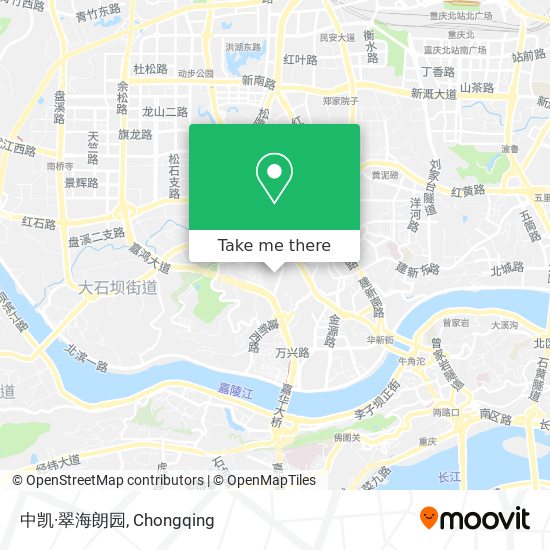 中凯·翠海朗园 map