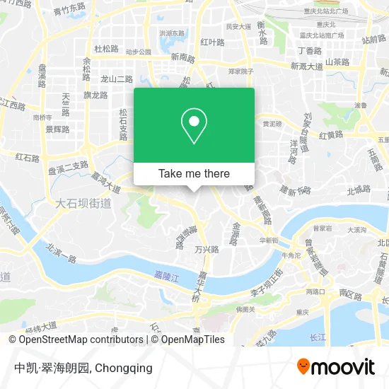 中凯·翠海朗园 map