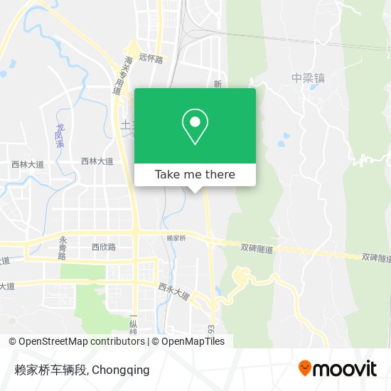 赖家桥车辆段 map