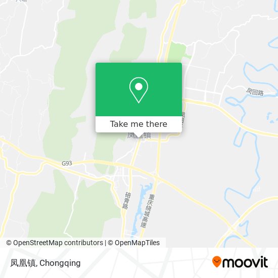 凤凰镇 map