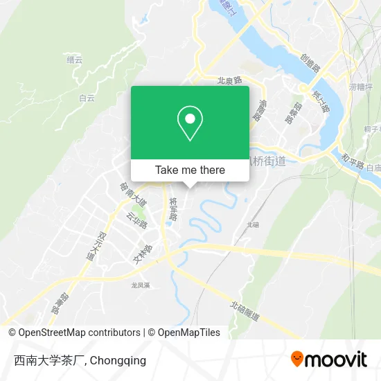 西南大学茶厂 map
