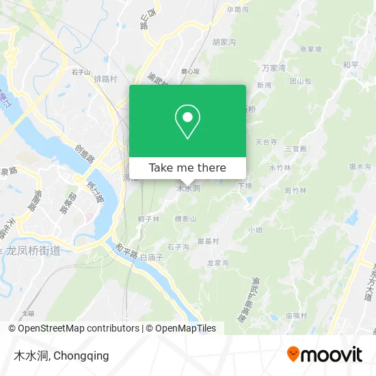 木水洞 map