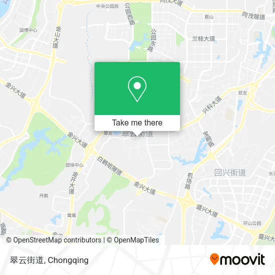 翠云街道 map