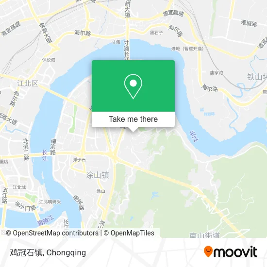 鸡冠石镇 map