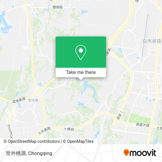 世外桃源 map