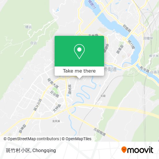 斑竹村小区 map