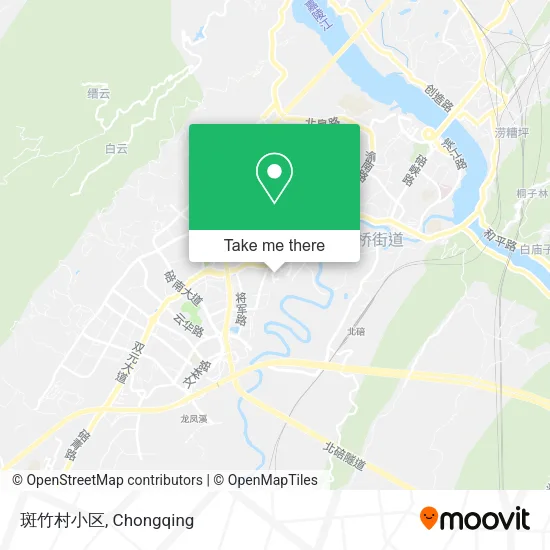 斑竹村小区 map