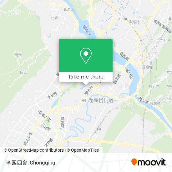 李园四舍 map