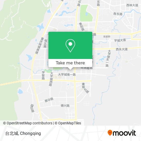 台北城 map