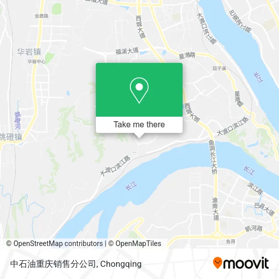 中石油重庆销售分公司 map