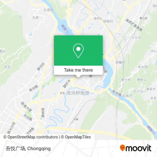 吾悦广场 map