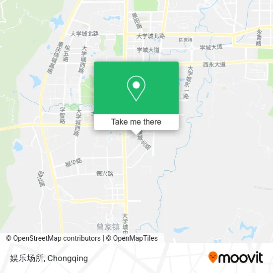 娱乐场所 map